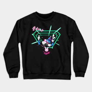 Hana Song - aka D.va Overwatch Crewneck Sweatshirt